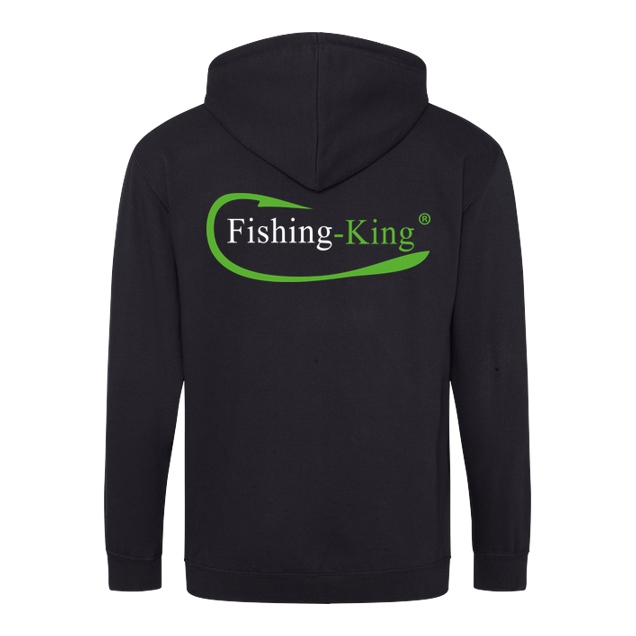Fishing-King - Fishing-King - Pocket Logo - Sweatshirt - Hoodiejacke schwarz