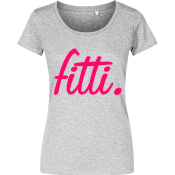 FittiHollywood - fitti. pink Damenshirt heather grey