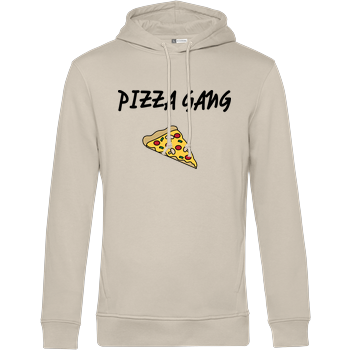 FittiHollywood- Pizza Gang B&C HOODED INSPIRE - Cremeweiß