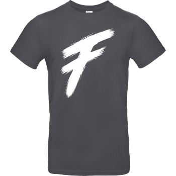 Freasy Freasy - F T-Shirt B&C EXACT 190 - Dark Grey