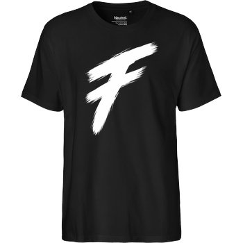 Freasy Freasy - F T-Shirt Fairtrade T-Shirt - schwarz