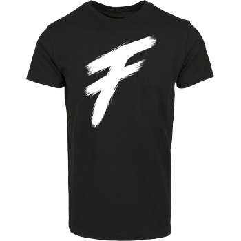 Freasy Freasy - F T-Shirt Hausmarke T-Shirt  - Schwarz
