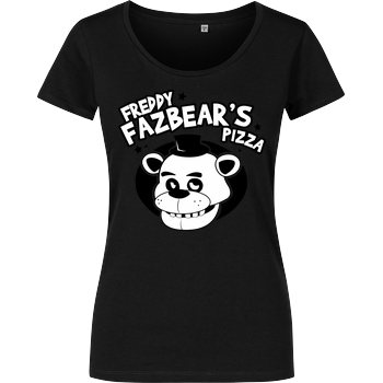 Freddy Fazbear's Pizza Damenshirt schwarz
