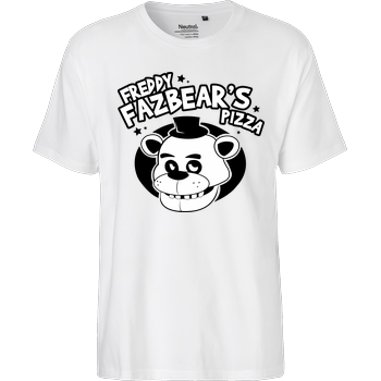 Freddy Fazbear's Pizza Fairtrade T-Shirt - weiß