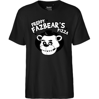 Freddy Fazbear's Pizza Fairtrade T-Shirt - schwarz
