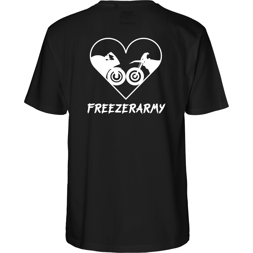 FreezerArmy FreezerArmy - SuperMoto T-Shirt Fairtrade T-Shirt - schwarz