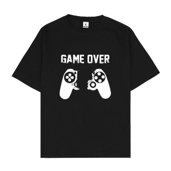 bjin94 Game Over v1 T-Shirt Oversize T-Shirt - Schwarz
