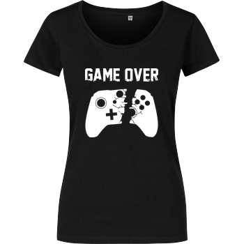 bjin94 Game Over v2 T-Shirt Damenshirt schwarz