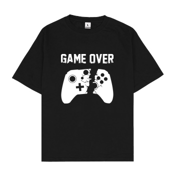 bjin94 Game Over v2 T-Shirt Oversize T-Shirt - Schwarz