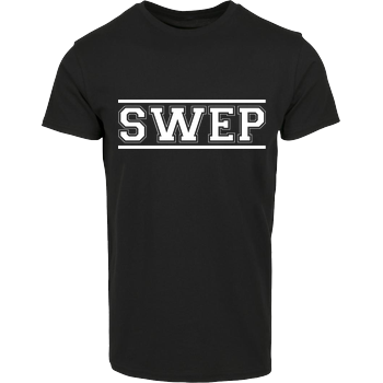 Gamerklinik - SWEP College weiß Hausmarke T-Shirt  - Schwarz