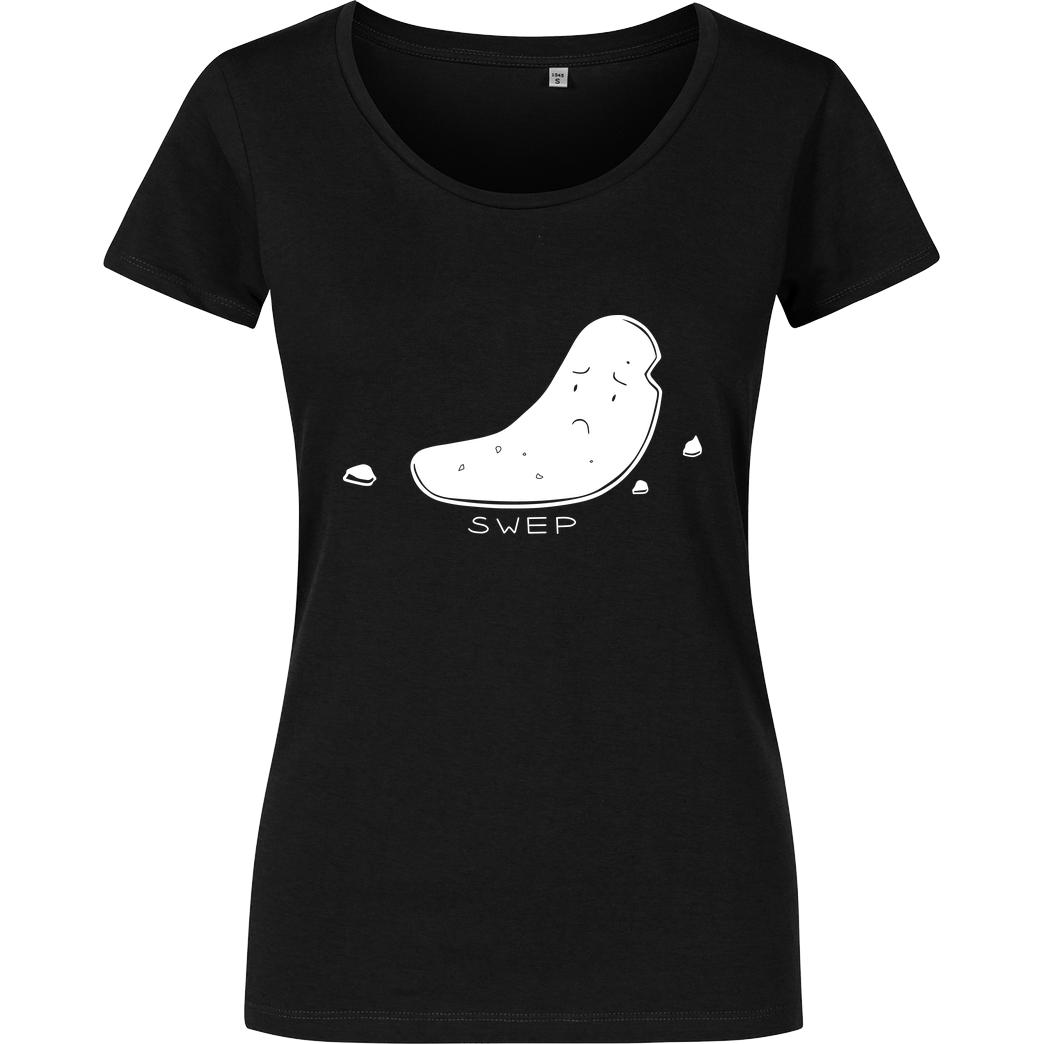 Gamerklinik Gamerklinik - SWEP T-Shirt Damenshirt schwarz
