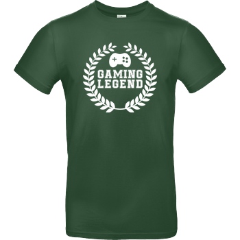 bjin94 Gaming Legend T-Shirt B&C EXACT 190 - Flaschengrün