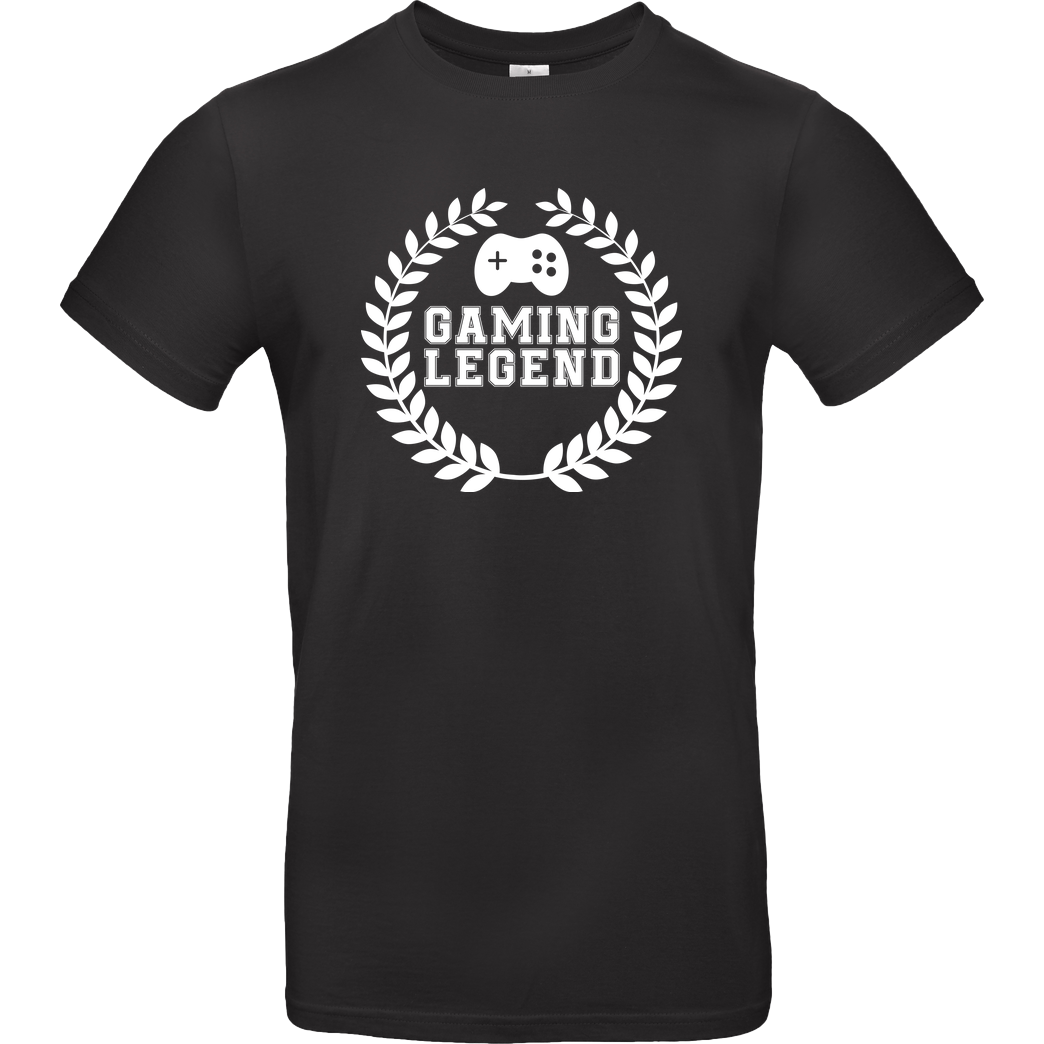 bjin94 Gaming Legend T-Shirt B&C EXACT 190 - Schwarz