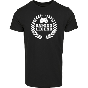 bjin94 Gaming Legend T-Shirt Hausmarke T-Shirt  - Schwarz