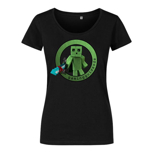 gamingguidesde - GamingGuidesDE - Swordsman - T-Shirt - Damenshirt schwarz