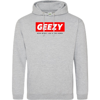Geezy Geezy - Geezy Sweatshirt JH Hoodie - Heather Grey