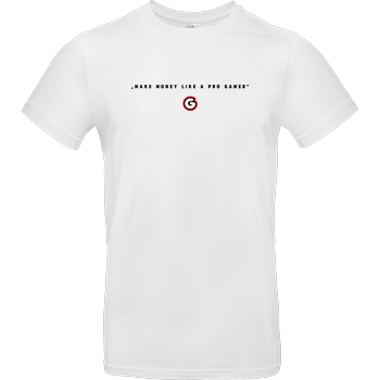 Geezy Geezy - Make Money T-Shirt B&C EXACT 190 - Weiß