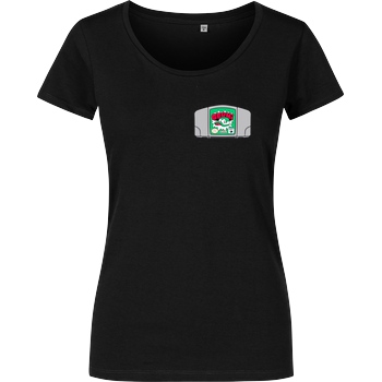 GermiBoi GermiBoi - Cartridge Konsole Klein T-Shirt Damenshirt schwarz