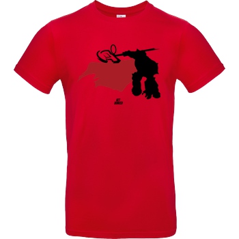 IamHaRa Get Dunked T-Shirt B&C EXACT 190 - Rot