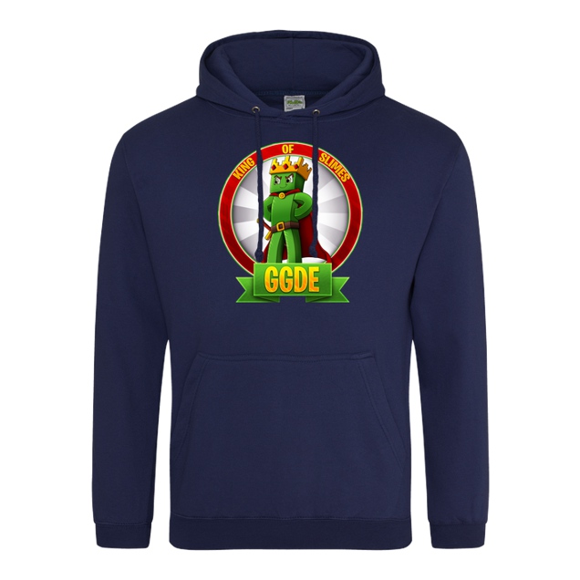 gamingguidesde - GGDE - King of Slimes - Sweatshirt - JH Hoodie - Navy