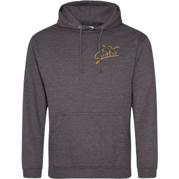 Ginto - Try to catch me JH Hoodie - Dark heather grey