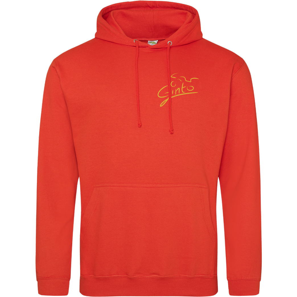 Ginto Ginto - Try to catch me Sweatshirt JH Hoodie - Orange