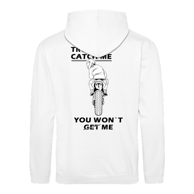 Ginto - Ginto - Try to catch me - Sweatshirt - JH Hoodie - Weiß