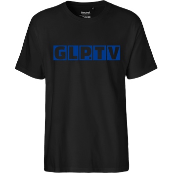 GermanLetsPlay GLP - GLP.TV royal T-Shirt Fairtrade T-Shirt - schwarz