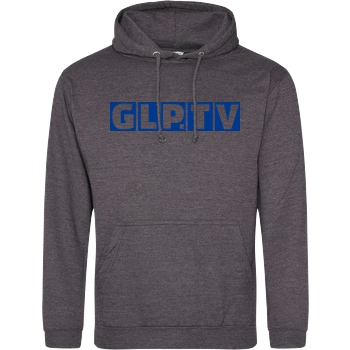 GermanLetsPlay GLP - GLP.TV royal Sweatshirt JH Hoodie - Dark heather grey