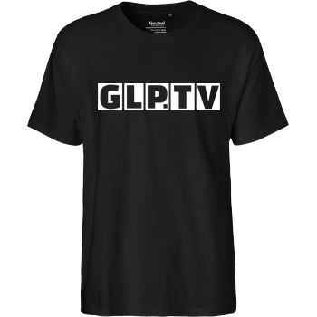 GermanLetsPlay GLP - GLP.TV white T-Shirt Fairtrade T-Shirt - schwarz