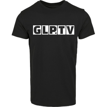 GermanLetsPlay GLP - GLP.TV white T-Shirt Hausmarke T-Shirt  - Schwarz