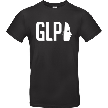 GermanLetsPlay GLP - Maske T-Shirt B&C EXACT 190 - Schwarz