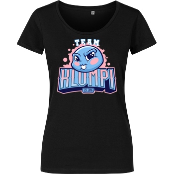 GermanLetsPlay GLP - Team Klumpi T-Shirt Damenshirt schwarz