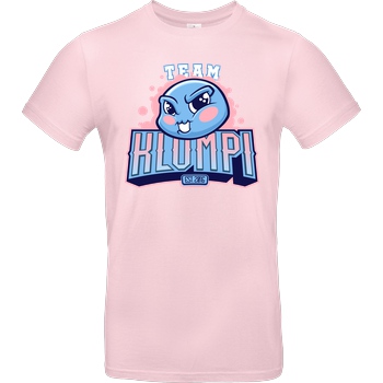 GermanLetsPlay GLP - Team Klumpi T-Shirt B&C EXACT 190 - Rosa