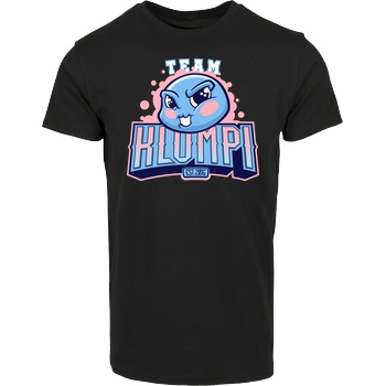 GermanLetsPlay GLP - Team Klumpi T-Shirt Hausmarke T-Shirt  - Schwarz