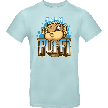 GermanLetsPlay GLP - Team Puffi T-Shirt B&C EXACT 190 - Mint