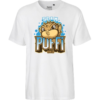 GermanLetsPlay GLP - Team Puffi T-Shirt Fairtrade T-Shirt - weiß