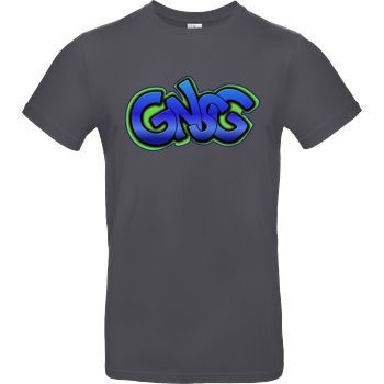GNSG GNSG - Blue Logo T-Shirt B&C EXACT 190 - Dark Grey