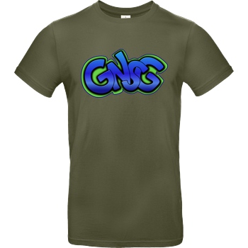 GNSG GNSG - Blue Logo T-Shirt B&C EXACT 190 - Khaki