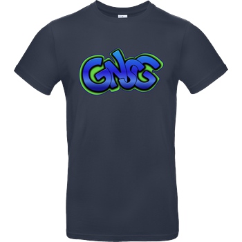 GNSG GNSG - Blue Logo T-Shirt B&C EXACT 190 - Navy
