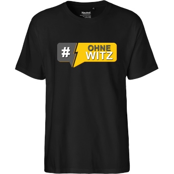 GNSG GNSG - #OhneWitz T-Shirt Fairtrade T-Shirt - schwarz