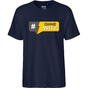 GNSG GNSG - #OhneWitz T-Shirt Fairtrade T-Shirt - navy