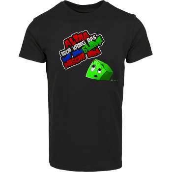 GNSG GNSG - Slime T-Shirt Hausmarke T-Shirt  - Schwarz