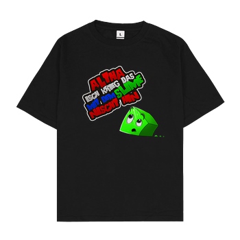 GNSG GNSG - Slime T-Shirt Oversize T-Shirt - Schwarz