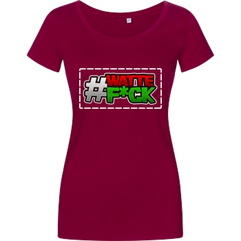 GNSG GNSG - Watte F*CK T-Shirt Damenshirt berry