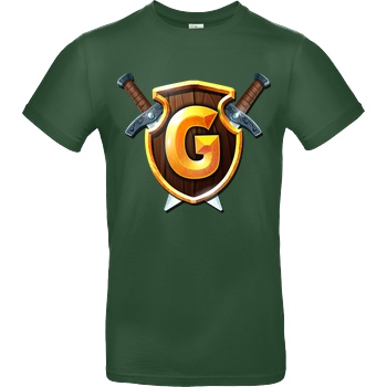 GommeHD GommeHD - Wappen T-Shirt B&C EXACT 190 - Flaschengrün