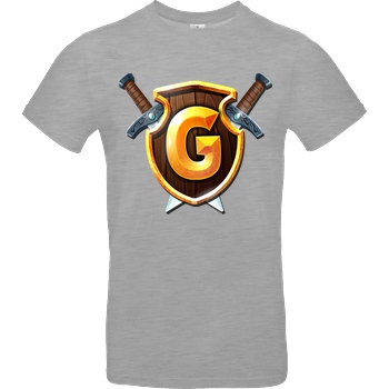 GommeHD GommeHD - Wappen T-Shirt B&C EXACT 190 - heather grey
