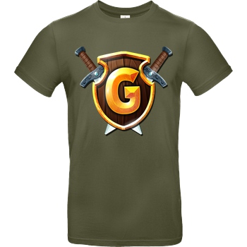 GommeHD GommeHD - Wappen T-Shirt B&C EXACT 190 - Khaki