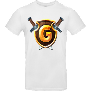GommeHD GommeHD - Wappen T-Shirt B&C EXACT 190 - Weiß