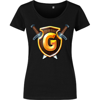 GommeHD - Wappen Damenshirt schwarz